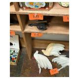 Vintage brass and cast iron cannon