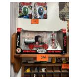 Vintage NOS diecast Texaco oil truck + gas pump