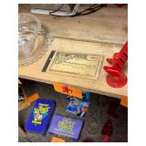 Antique ice coupon book / complete