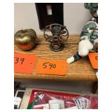 Vintage Brass Fan Pencil Sharpener