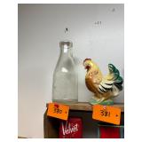 Vintage Colteryahn Dairy embossed milk bottle