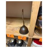 Vintage metal oiler with flexible spout