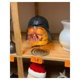 Vintage lighted Darth Vader Star Wars head