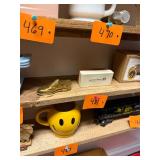 Vintage Winthrop metal advertising shoe