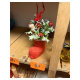 Vintage Santa bust Christmas decoration