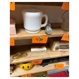 Vintage shave mug + brush