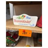 Vintage Goebel store display sign / no C/C