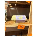 Lot of 6 solid alablaster stone eggs