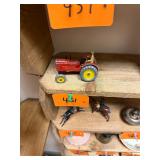 Vintage Dinky Toys metal tractor
