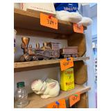 Vintage 1974 brass Banthrico Engine + Tender Bank