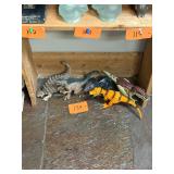 Lot of dinosaur figures