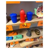 Lot of 3 1970s Topps chewing gum containers