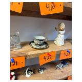 Vintage Dragon tea cup + saucer / no c/c Japan