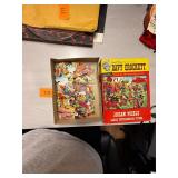 Vintage Davy Crockett puzzle / complete