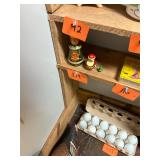 Vintage Russian wooden Christmas nesting dolls