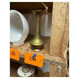 Vintage brass vase / India