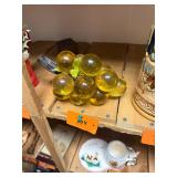 Vintage lucite grapes cluster