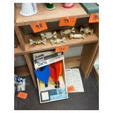 Vintage blown glass candy Christmas ornament