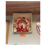 Vintage Ringalite lighted Christmas wreath