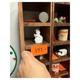 Vintage porcelain unicorn