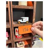 Vintage metal Ambulance / EFSI, Holland