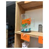 Vintage Race Car Advertising Cup