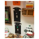 Pair of Vintage Eagle Lightswitch Covers