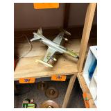 Vintage Airplane model on stand