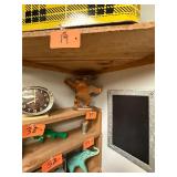 Antique Chase Art Deco copper butler sculpture