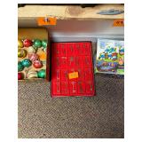 Lot of antique skeleton keys / case not included