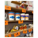 4 vintage 1970ï¿½s Chevy dealership coffee cups