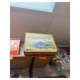 Vintage Diamond Pears wooden crate