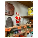 Vintage 12 inch rubber faced Santa / Japan