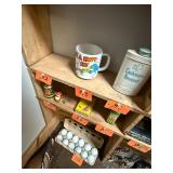 Vintage 1982 Smurf mug