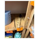 Vintage knife in leather sheath