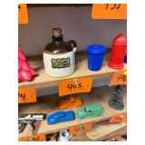 Vintage miniature West Virginia stoneware jug