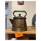 Vintage McCoy tea kettle cookie jar / no C/C