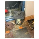 Vintage metal candle lantern