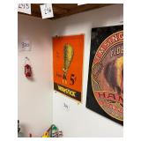 Original 1930s Drumstick Ice Cream sign