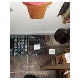 Pair of vintage O27 Lionel switches, R & L