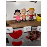 Lot of 3 1969 Peanuts Bendys