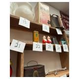 Vintage metal spice tin