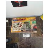 Vintage HO Slot car US trucking set