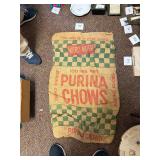 Vintage large Purina Feed Sack