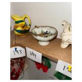 Vintage hand painted Napco fruit bowl cup / No C/C