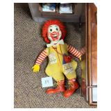 Vintage large Ronald McDonald toy doll
