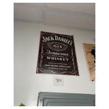Vintage Jack Daniels metal sign