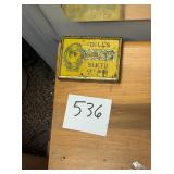 Vintage Dills metal tobacco tin