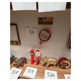 Vintage unopened Christmas toy / hairline crack