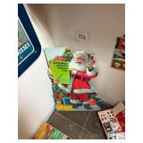 Vintage Coca Cola store advertising Santa
